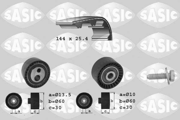 SASIC 1750012 Timing belt kit