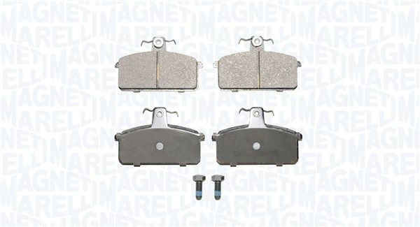 MAGNETI MARELLI 363916061130 Stabdžių trinkelių rinkinys, diskinis stabdys