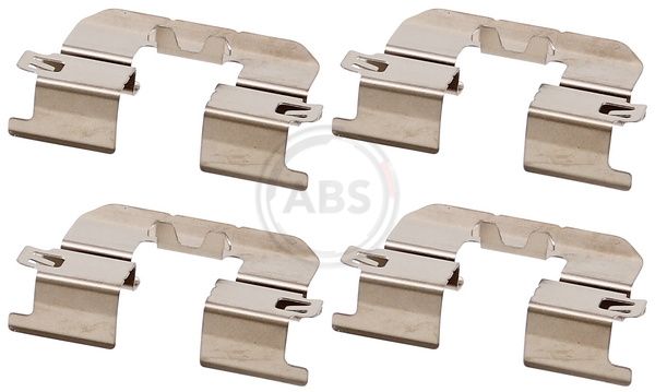 A.B.S. 0100Q Priedų komplektas, diskinių stabdžių trinkelės