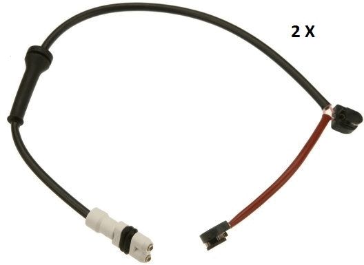 įspėjimo kontaktas, stabdžių trinkelių susidėvėjimas