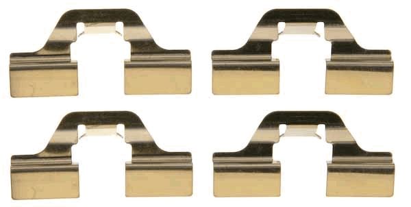 TRW PFK405 Priedų komplektas, diskinių stabdžių trinkelės