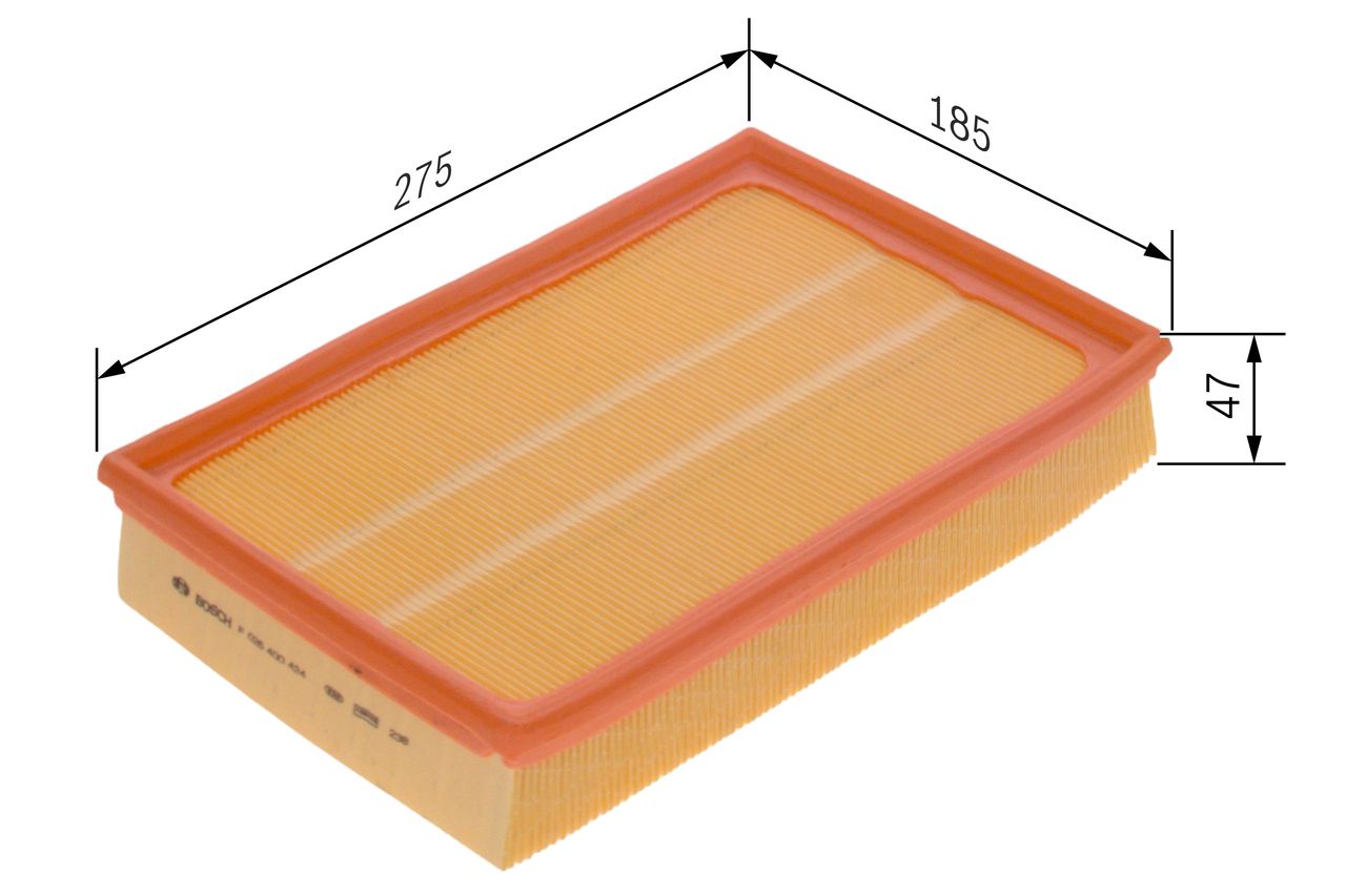 BOSCH F 026 400 424 Air filter