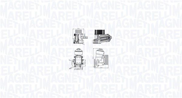 Oil Cooler, engine oil