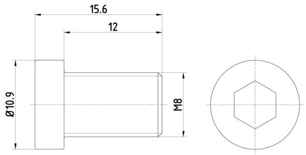 TEXTAR TPM0009 Bolt, brake disc