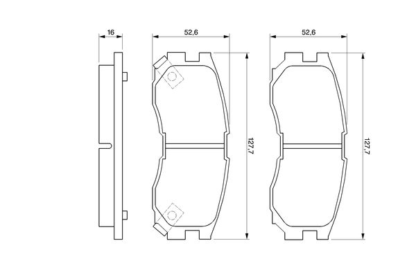 stabdžių trinkelių rinkinys, diskinis stabdys-4