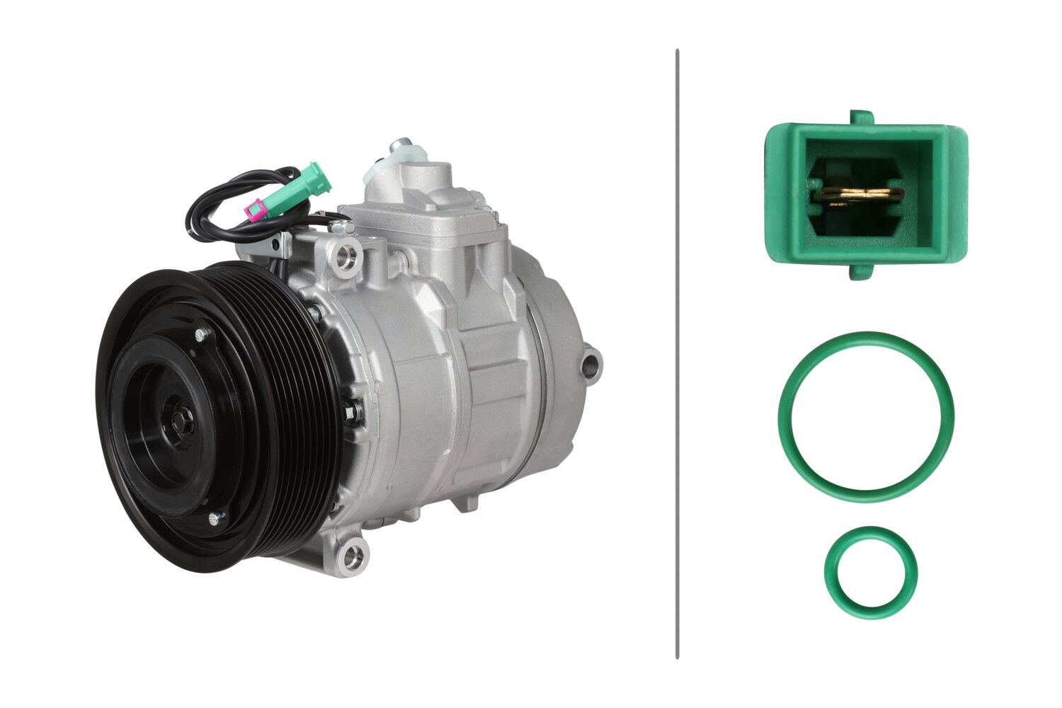 HELLA 8FK 366 203-451 Compressor, air conditioning