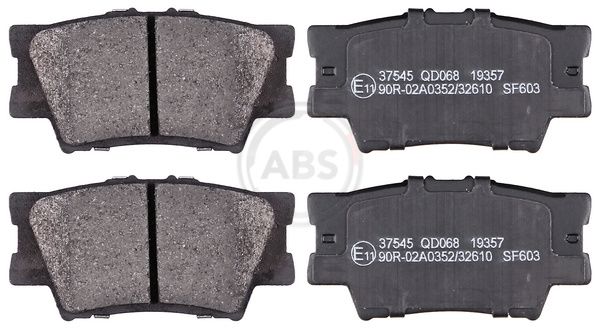 A.B.S. 37545 Brake pad set, disc brake