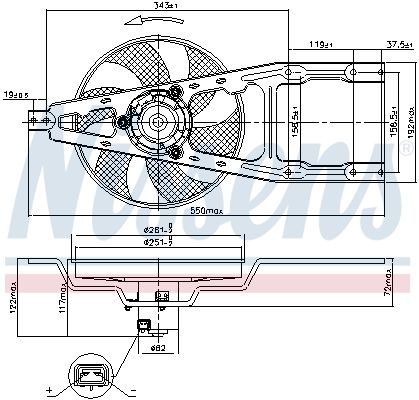 Fan, engine cooling-5