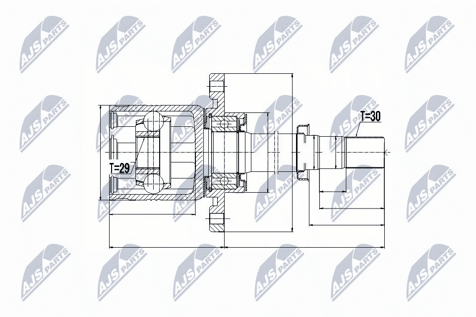 Joint Kit, drive shaft-1