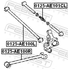 Control/Trailing Arm, wheel suspension-1