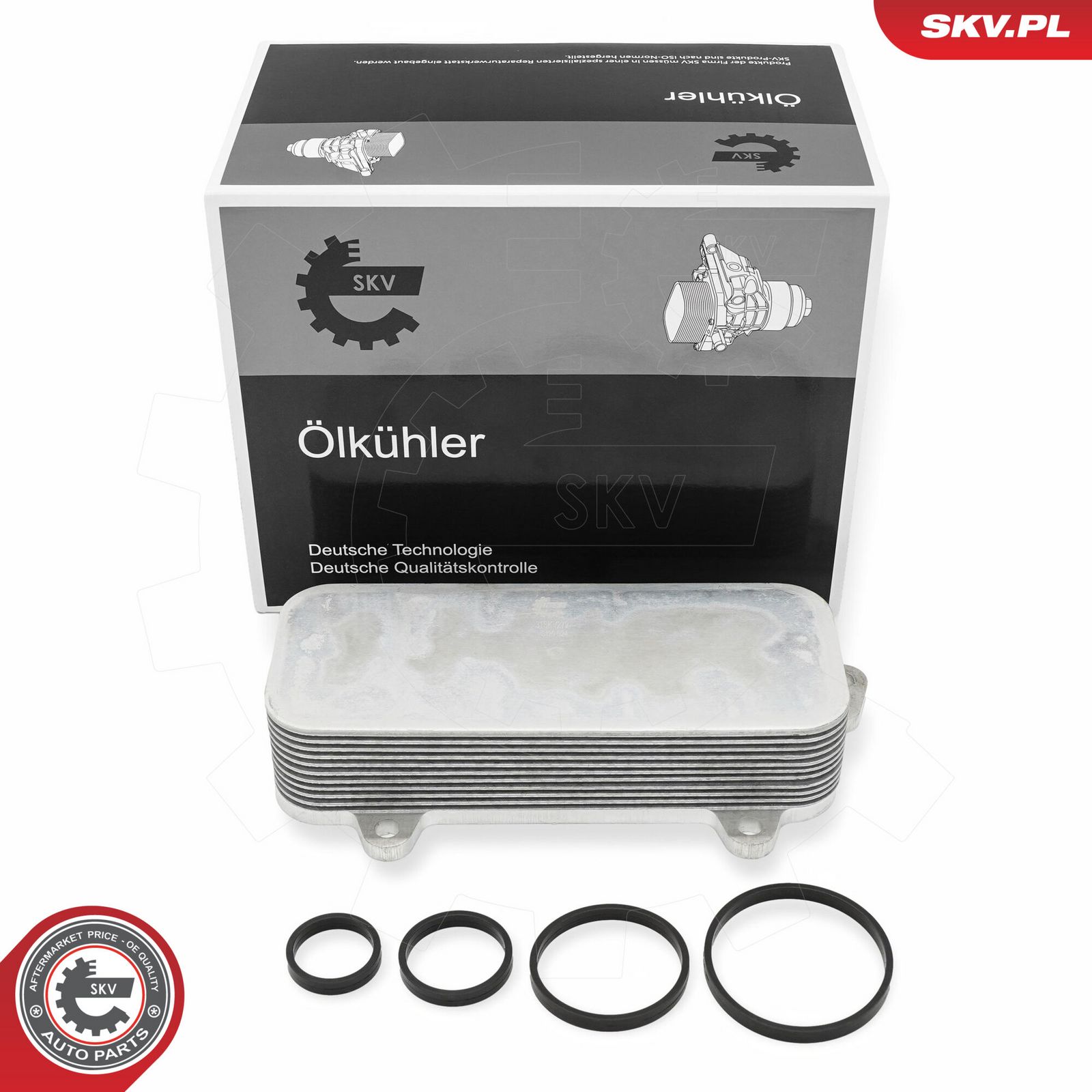 Oil Cooler, engine oil-3