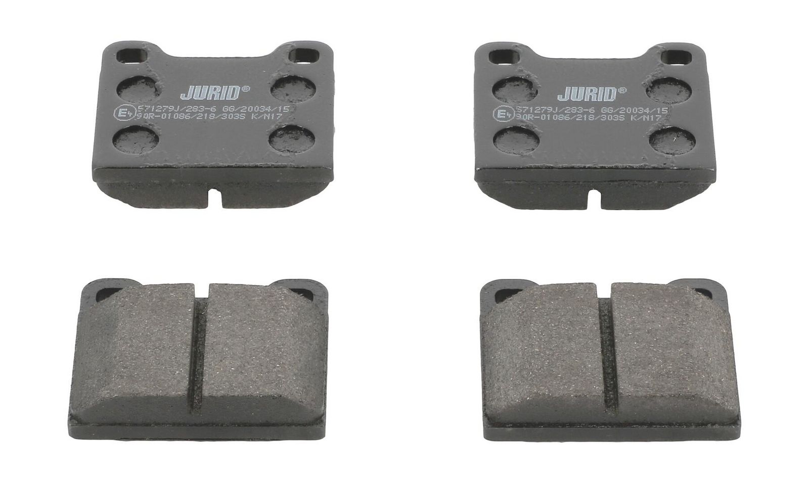 JURID 571279J Brake pad set, disc brake