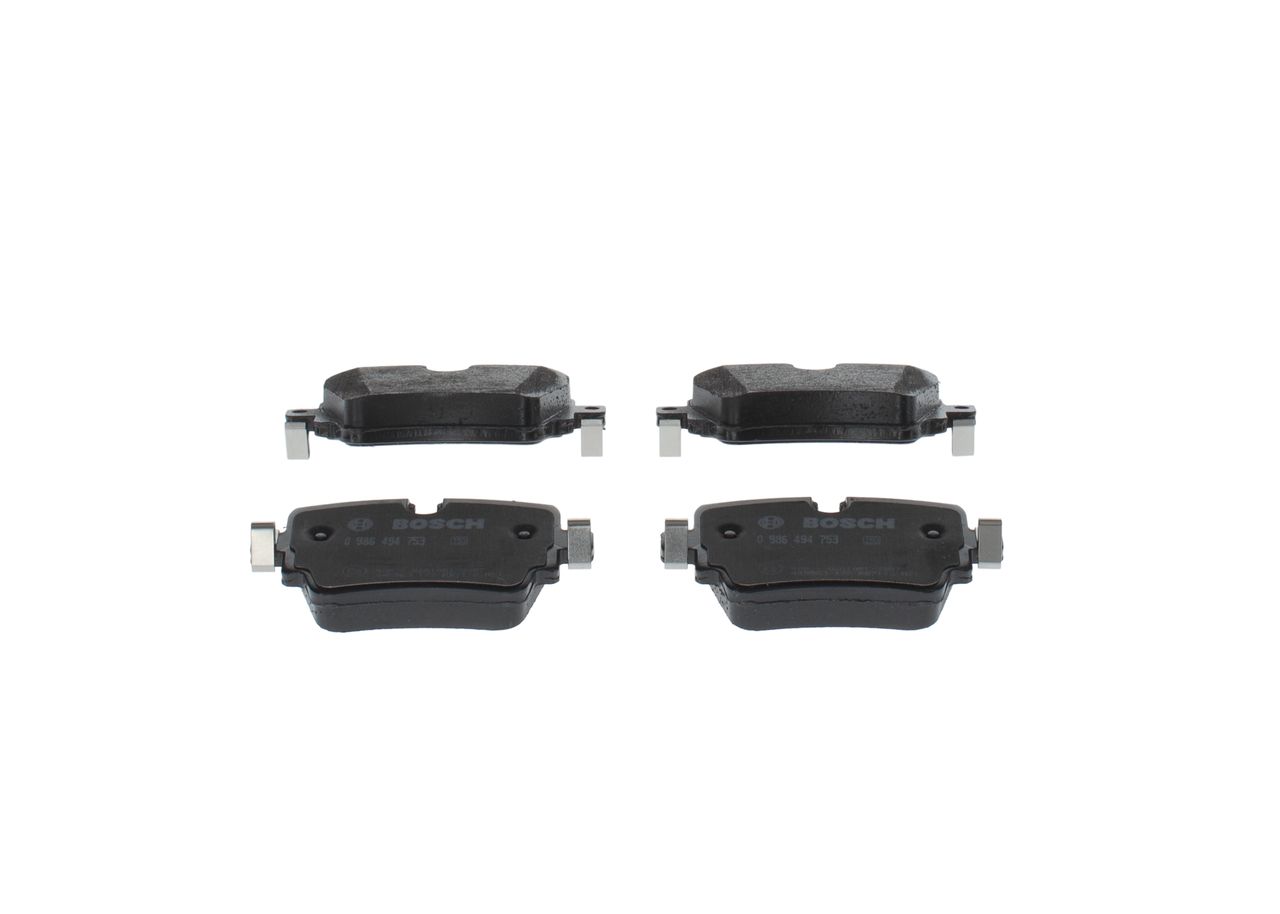 BOSCH 0 986 494 753 Brake pad set, disc brake
