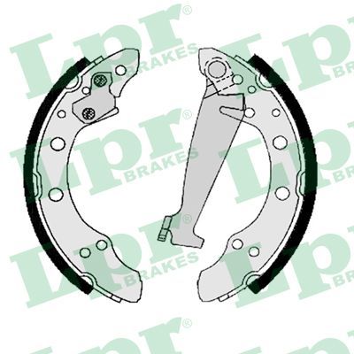 LPR 06830 Brake shoe set