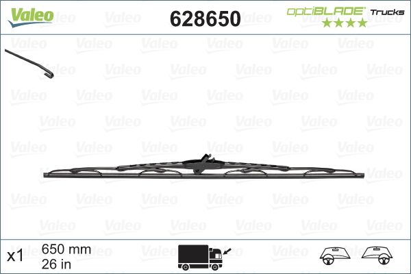 VALEO 628650 Wiper blade