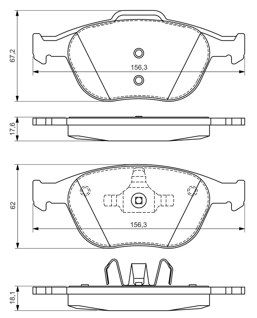 Brake Pad Set, disc brake-4