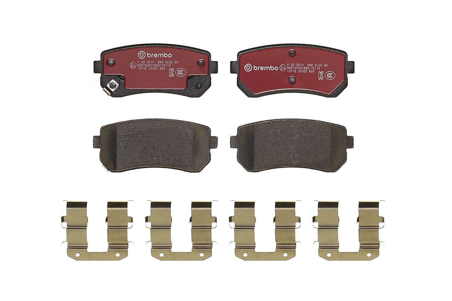 stabdžių trinkelių rinkinys, diskinis stabdys-2