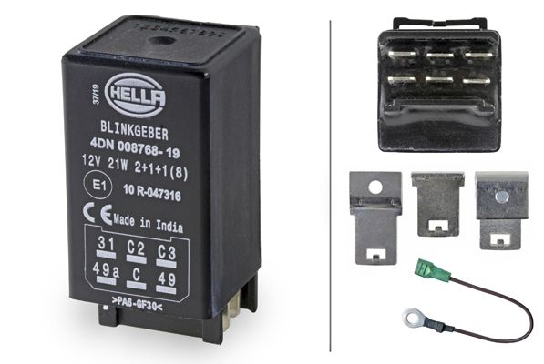 HELLA 4DN 008 768-197 Flasher unit