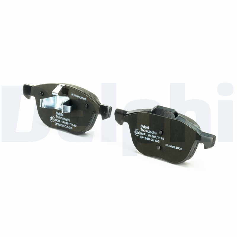 Brake Pad Set, disc brake-1