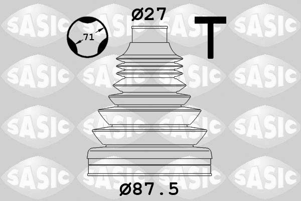 SASIC 1906131 Bellow kit, drive shaft