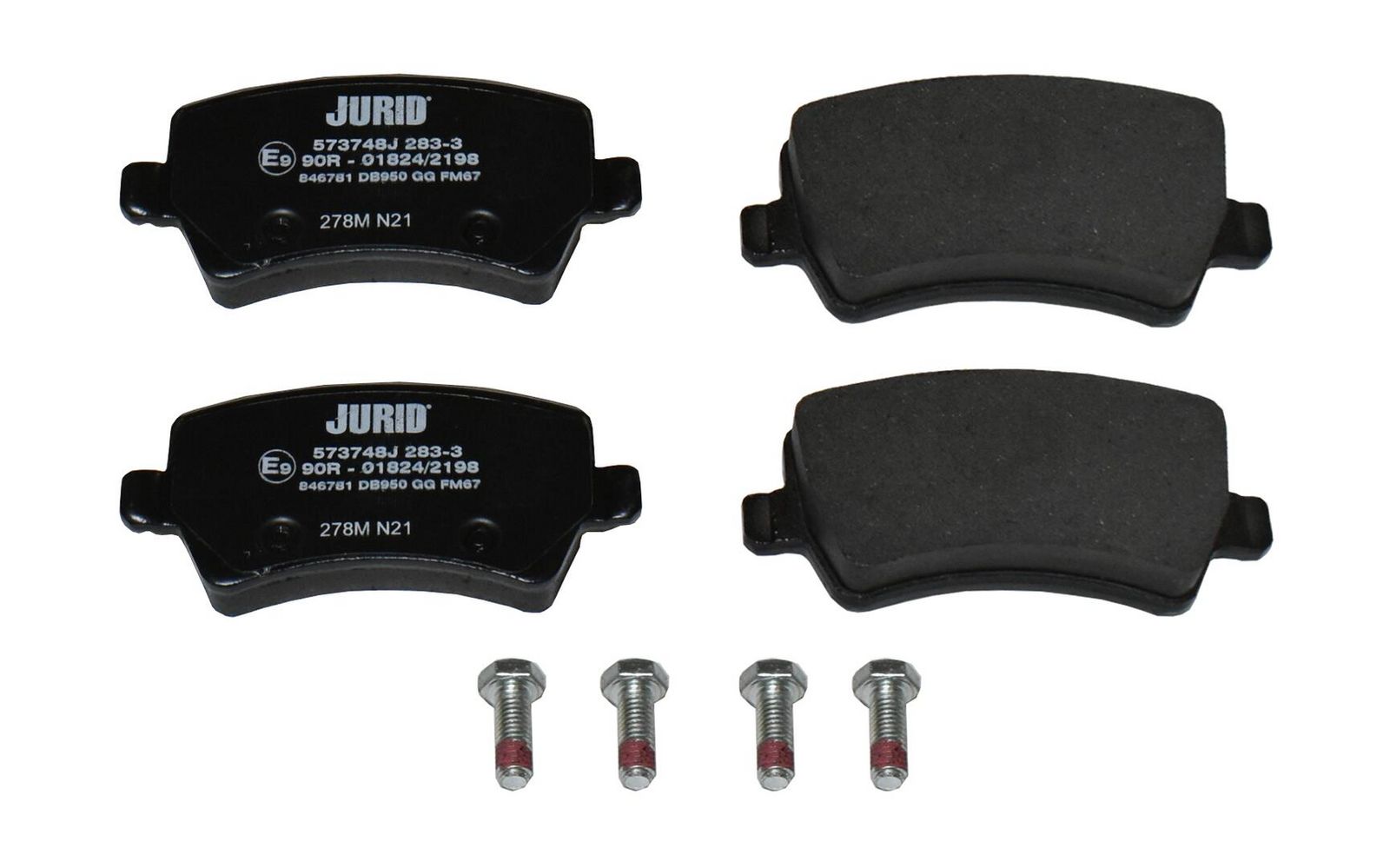 JURID 573748J Brake pad set, disc brake