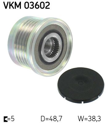 SKF VKM 03602 Alternator freewheel clutch