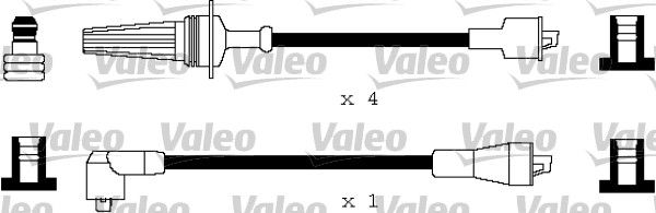 VALEO 346134 Ignition cable kit