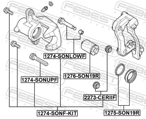 Piston, brake caliper-1