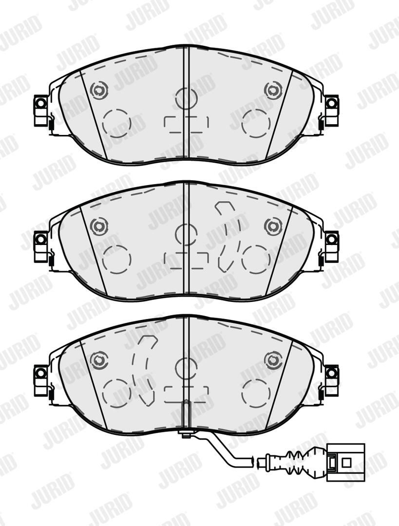 Brake Pad Set, disc brake-5