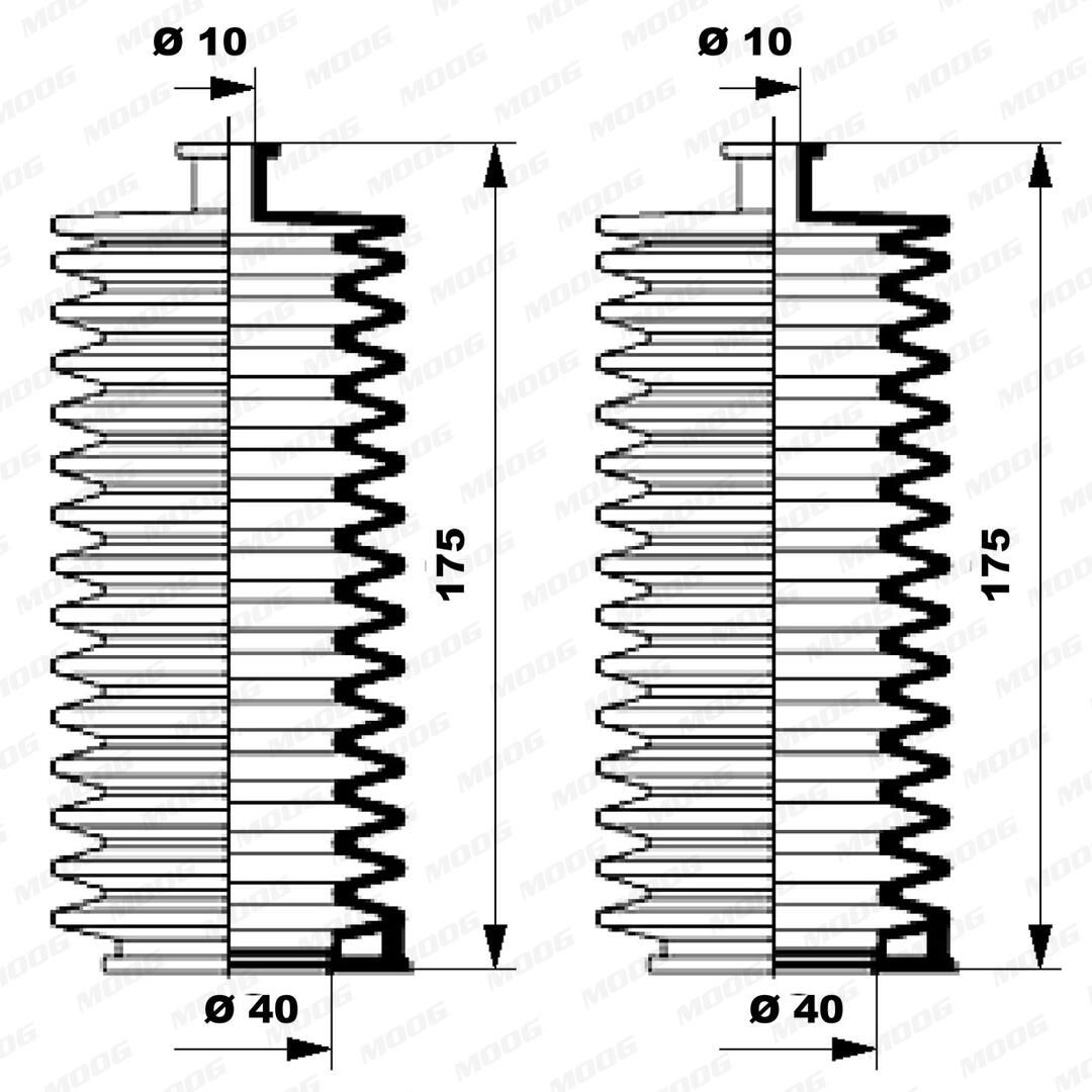 Bellow Kit, steering-1