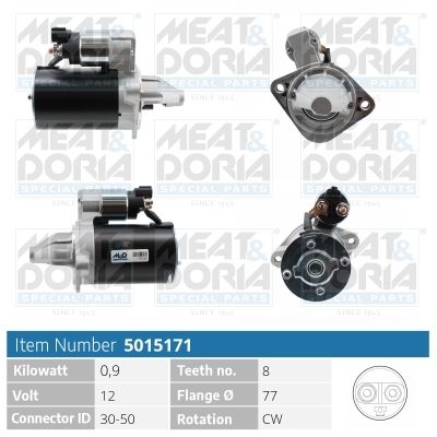 MEAT & DORIA 5015171 Starter