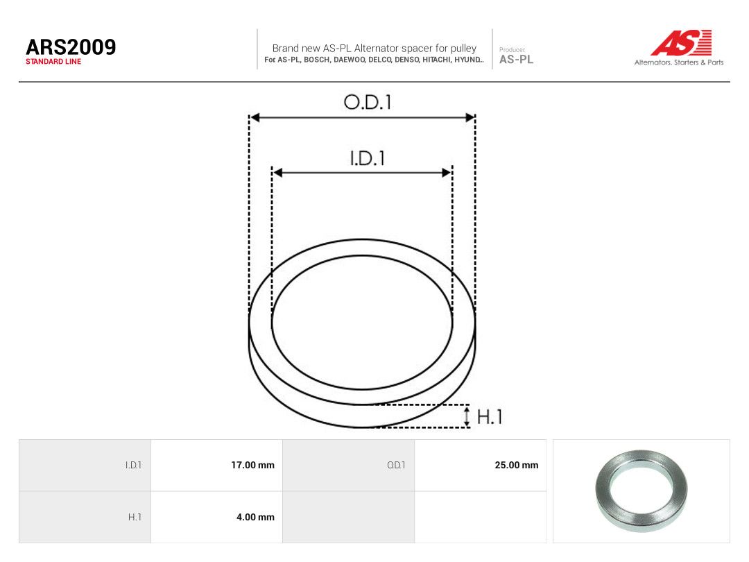 Repair Set, alternator-1