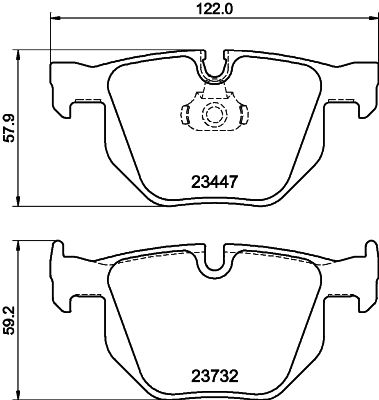 Brake Pad Set, disc brake-3