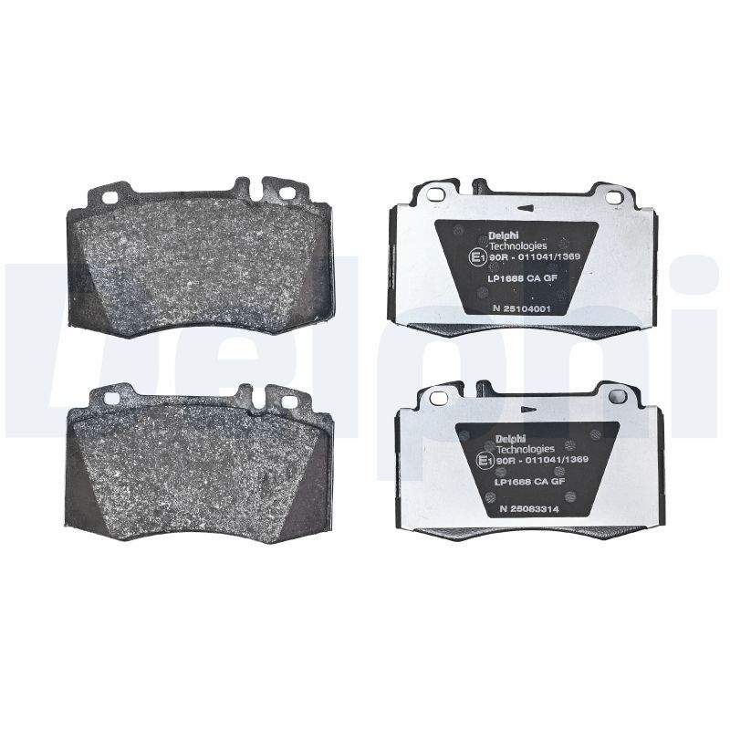 Brake Pad Set, disc brake-1