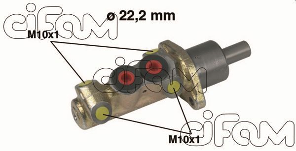 CIFAM 202-196 Brake master cylinder