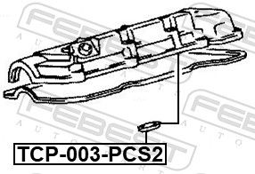 Seal Ring, spark plug shaft-1