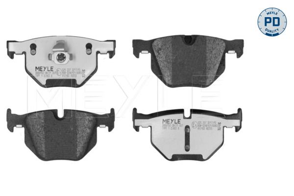 MEYLE 025 237 3217/PD Brake pad set, disc brake