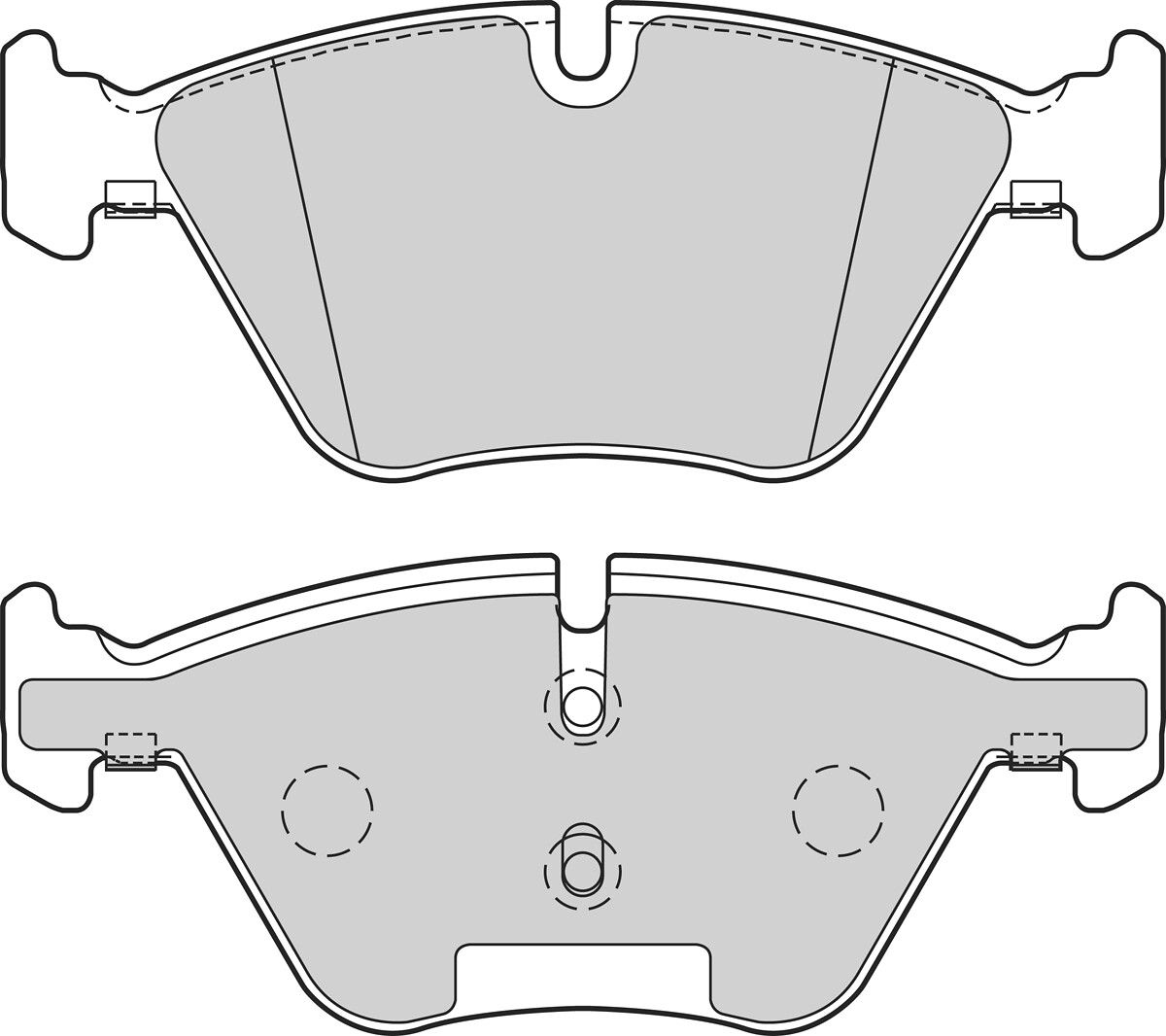 Brake Pad Set, disc brake-1
