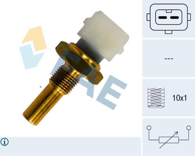 Sensor, cylinder head temperature