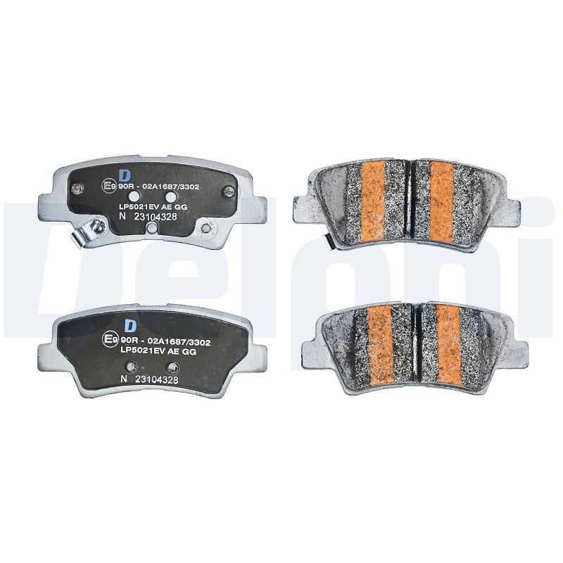 DELPHI LP5021EV Brake pad set, disc brake