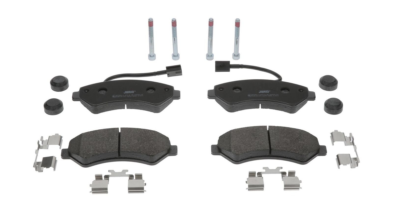 JURID 573261J Brake pad set, disc brake