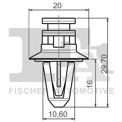 Clip, trim/protection strip-1