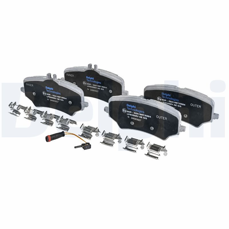 DELPHI LP5056EV Brake pad set, disc brake