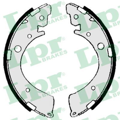 LPR 05360 Brake shoe set