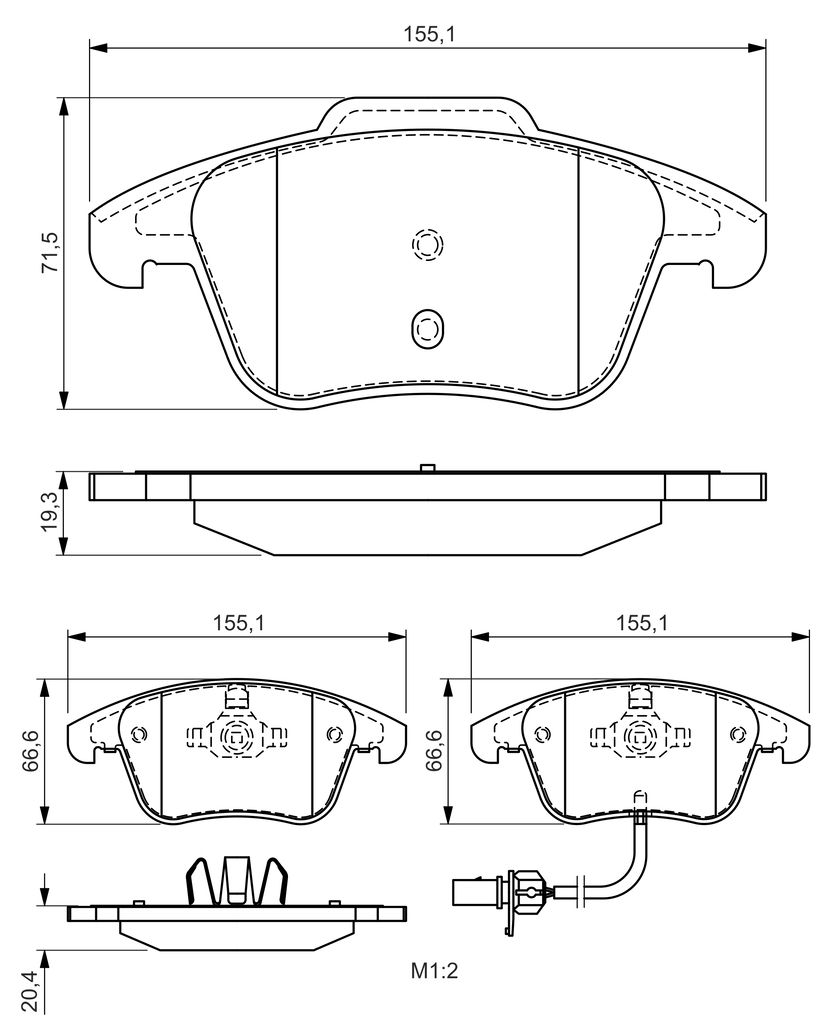 Brake Pad Set, disc brake-8