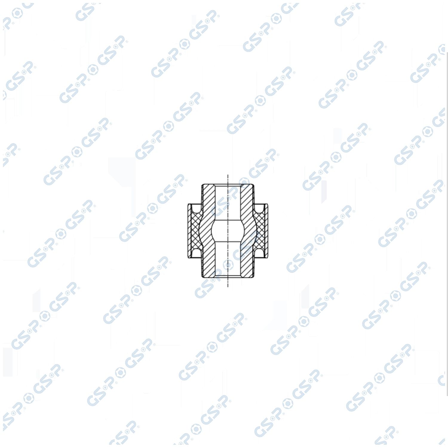 GSP 550744 Mounting, control/trailing arm