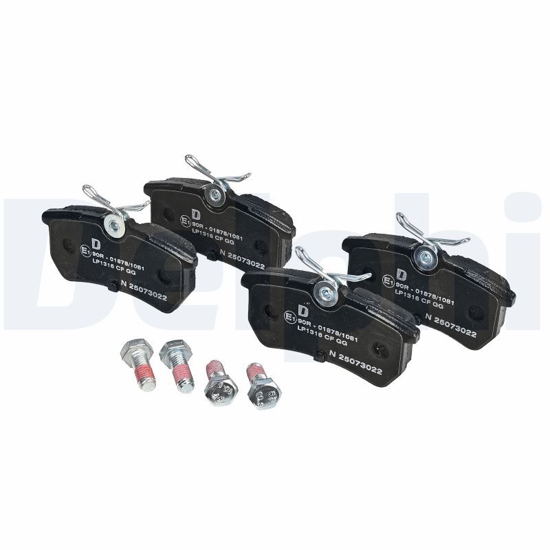 DELPHI LP1316 Brake pad set, disc brake