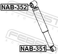 Bush, shock absorber-1