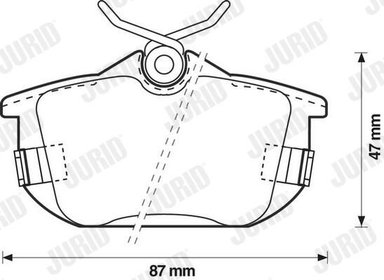 Brake Pad Set, disc brake-1