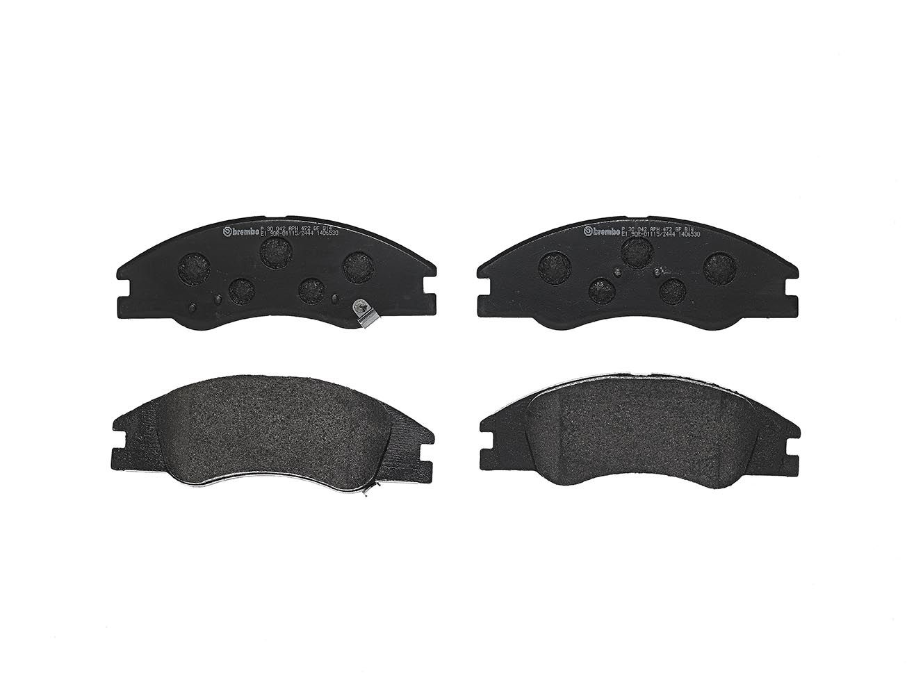 BREMBO P 30 042 Brake pad set, disc brake